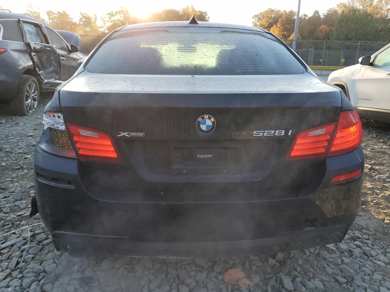 2014 BMW 5er VIN WBA5A7C53ED614413 Copart auction photo, rear end damage thumbnail 6