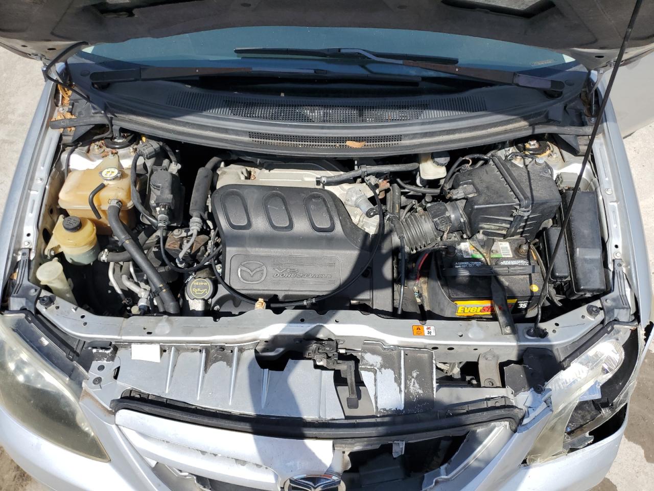 2005 Mazda MPV VIN JM3LW28J050552603 Copart auction photo, front end damage thumbnail 12