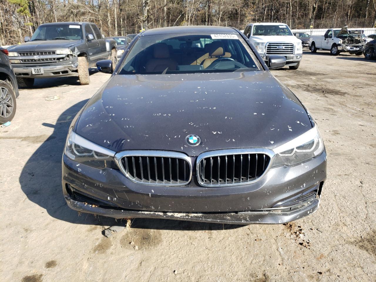 2017 BMW 5er VIN WBAJA5C33HWA35211 Copart auction photo, undercarriage / rear end damage thumbnail 5