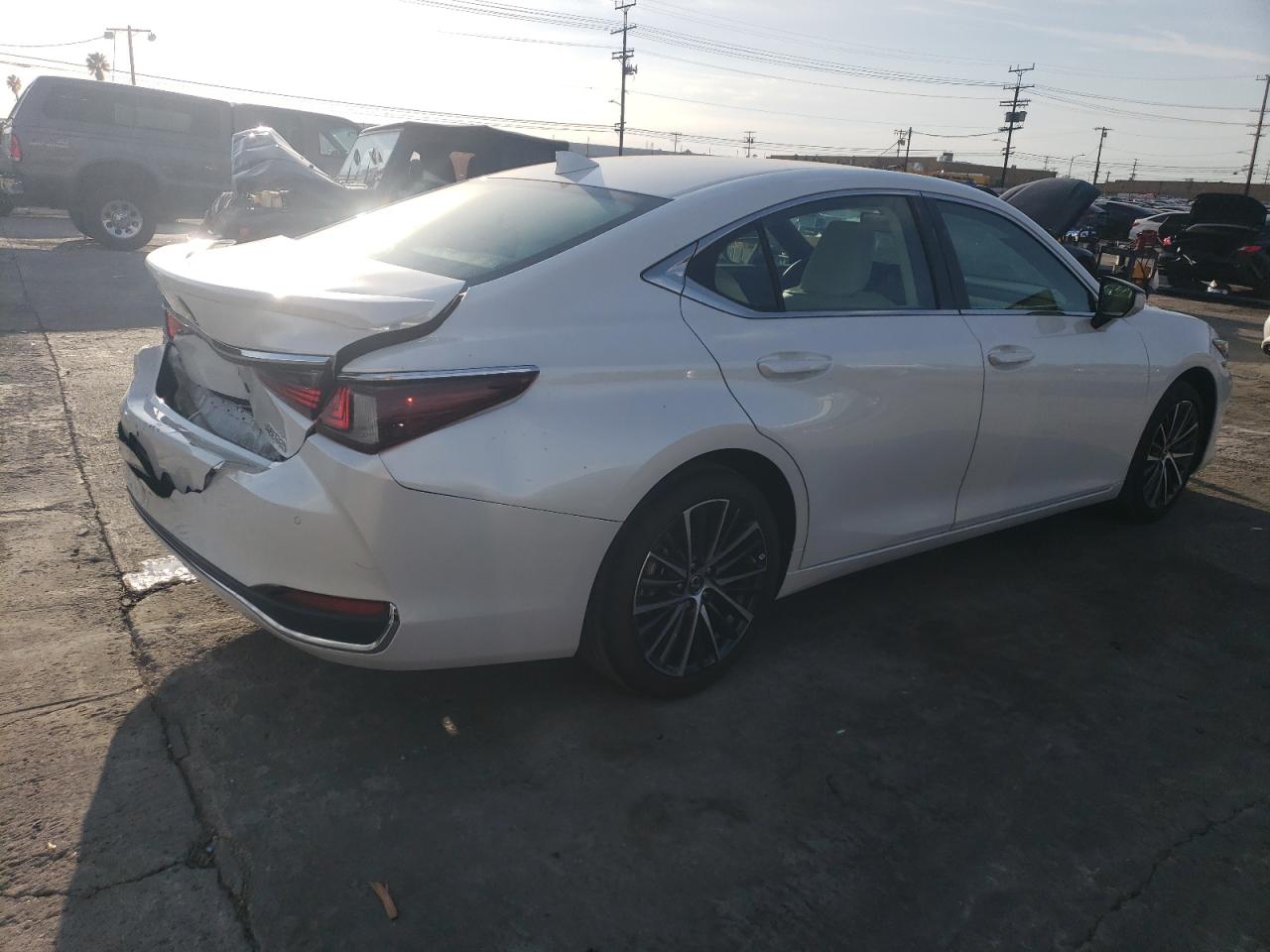 2024 Lexus ES VIN 58ADA1C15RU037127 Copart auction photo, rear end / front end damage thumbnail 3