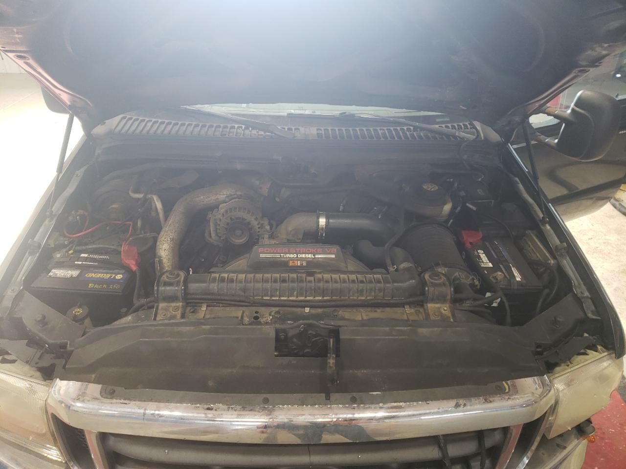 2004 Ford F250 VIN 1FTNX21P64EE05846 Copart auction photo, side damage thumbnail 11