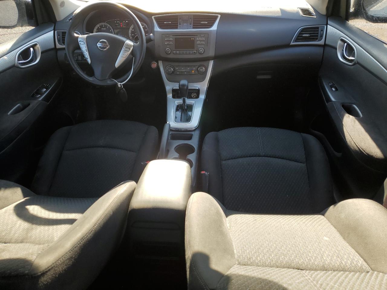 2014 Nissan Sentra VIN 3N1AB7APXEY298561 Copart auction photo, front end / rear end damage thumbnail 8