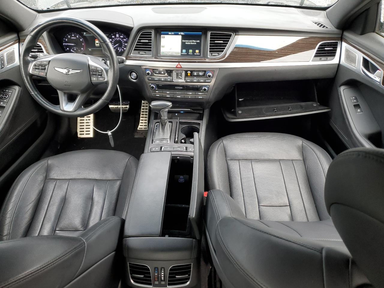 2019 Genesis G80 VIN KMTFN4JE9KU313199 Copart auction photo, undercarriage damage thumbnail 8
