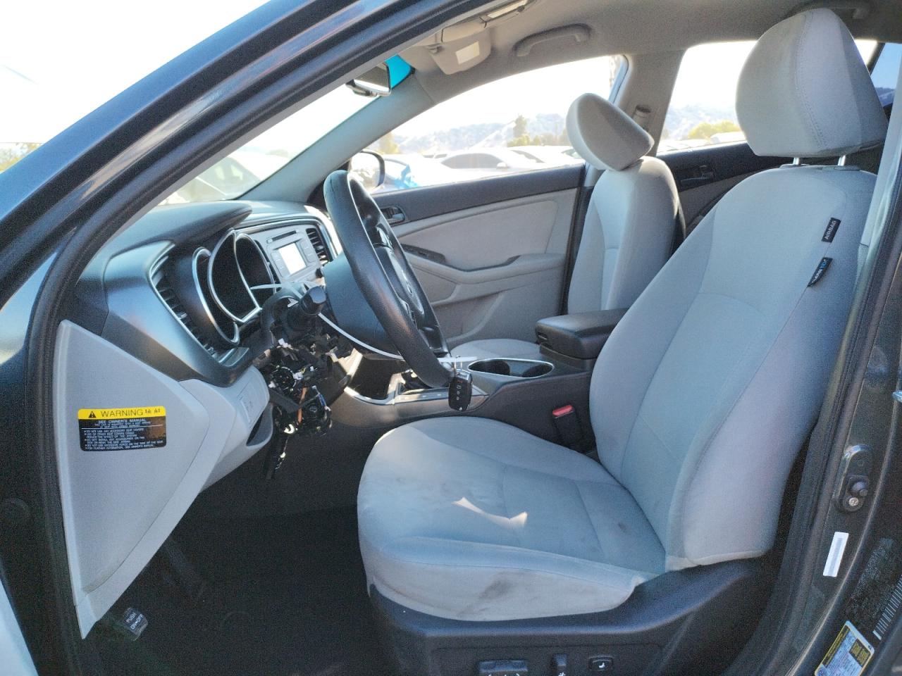 2015 KIA Optima VIN KNAGM4A71F5532324 Copart auction photo, vandalism damage thumbnail 7