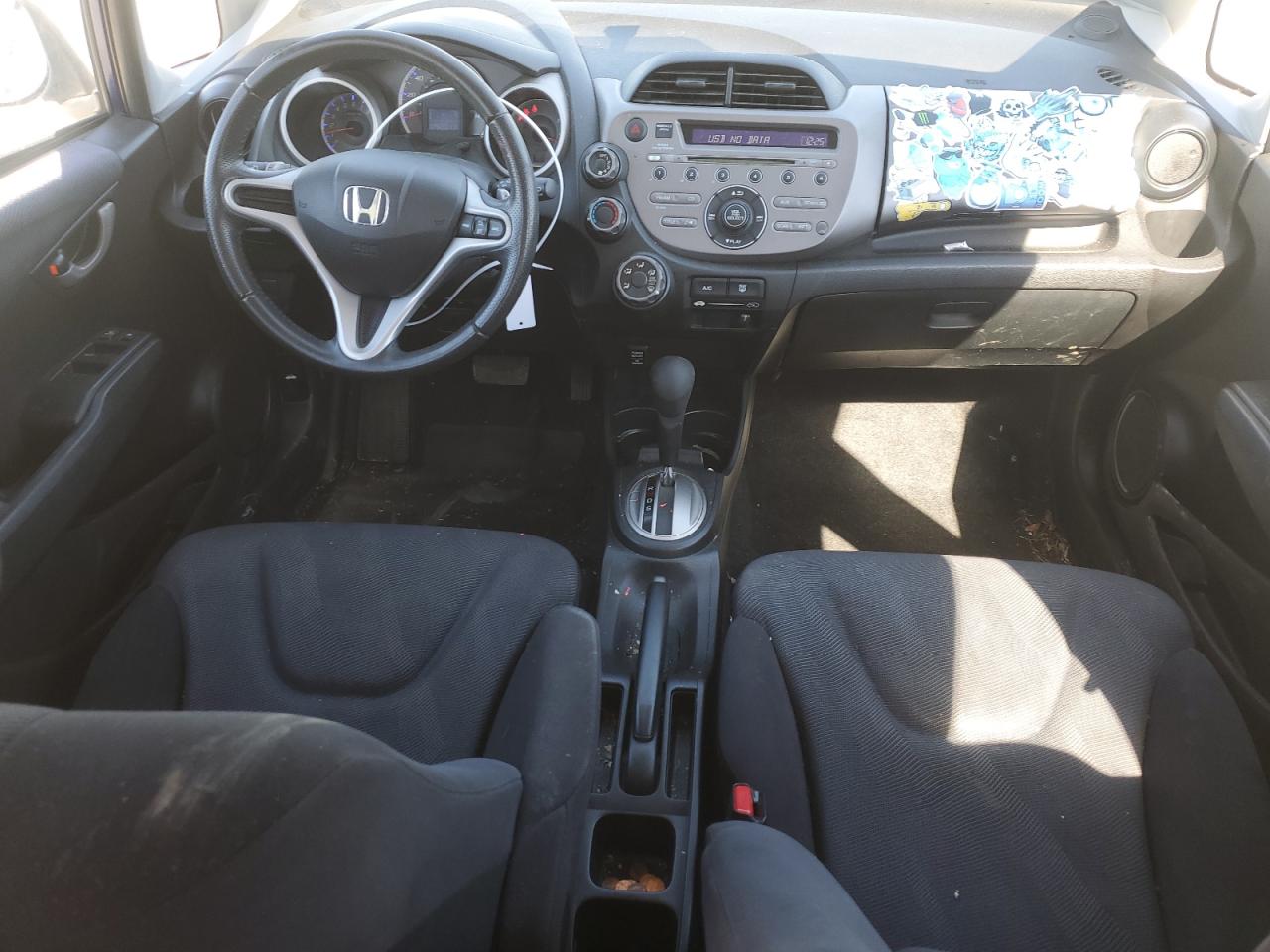 2010 Honda Fit VIN JHMGE8H44AS020231 Copart auction photo, side / rear end damage thumbnail 8