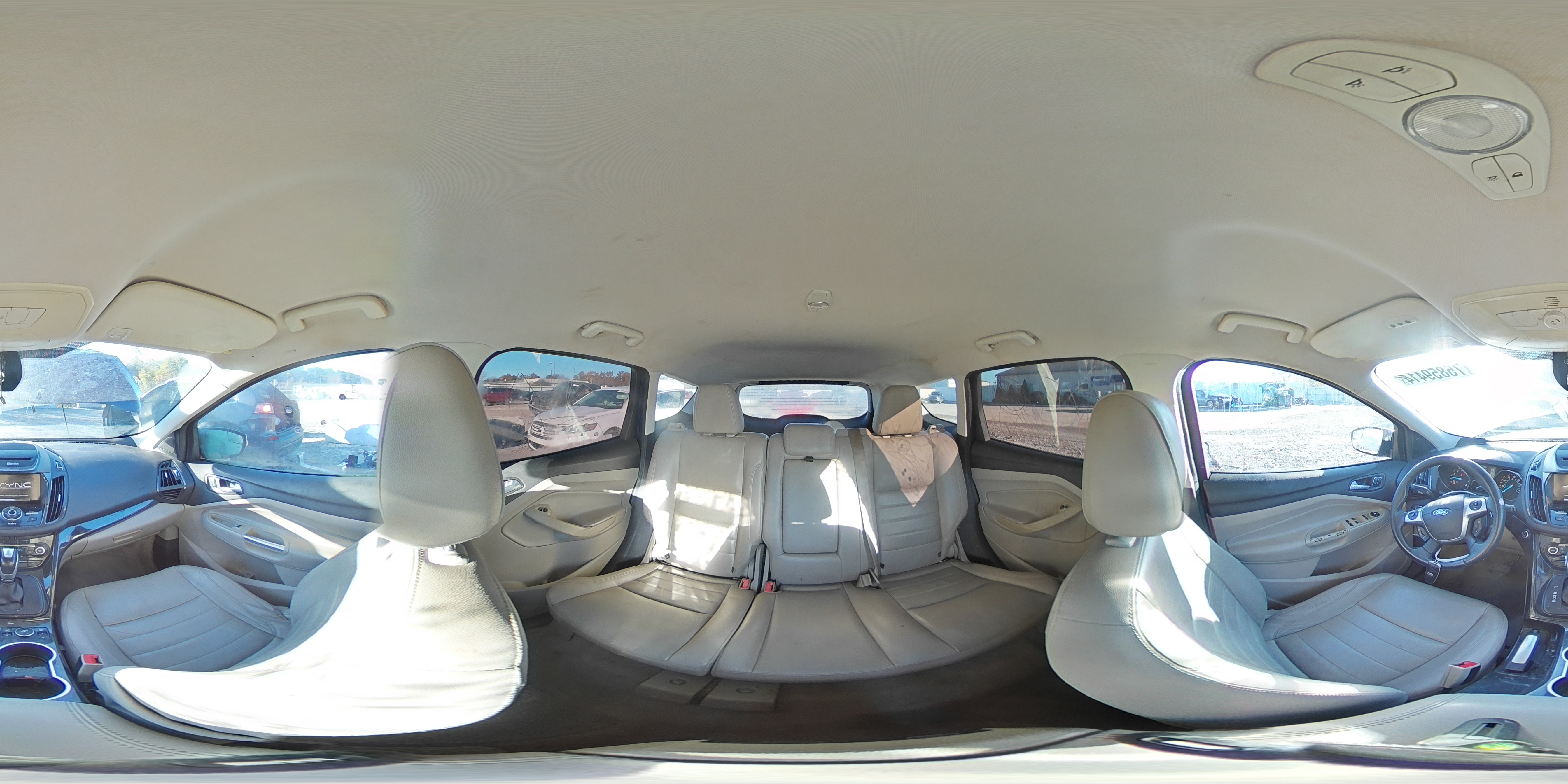 2014 Ford Escape VIN 1FMCU0J94EUD73939 Copart auction photo, front end damage thumbnail 16