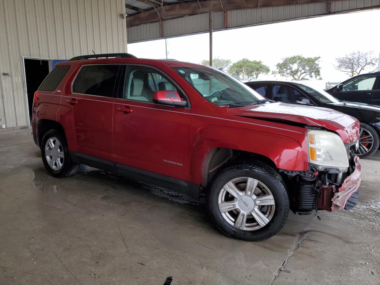2014 GMC Terrain VIN 2GKALSEK2E6354557 Copart auction photo, front end damage thumbnail 4