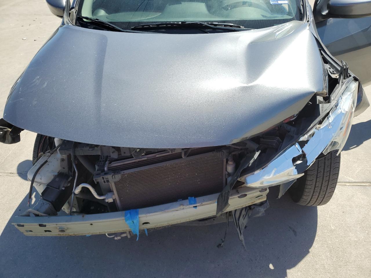 2019 Nissan Versa VIN 3N1CN7AP6KL821938 Copart auction photo, front end damage thumbnail 11