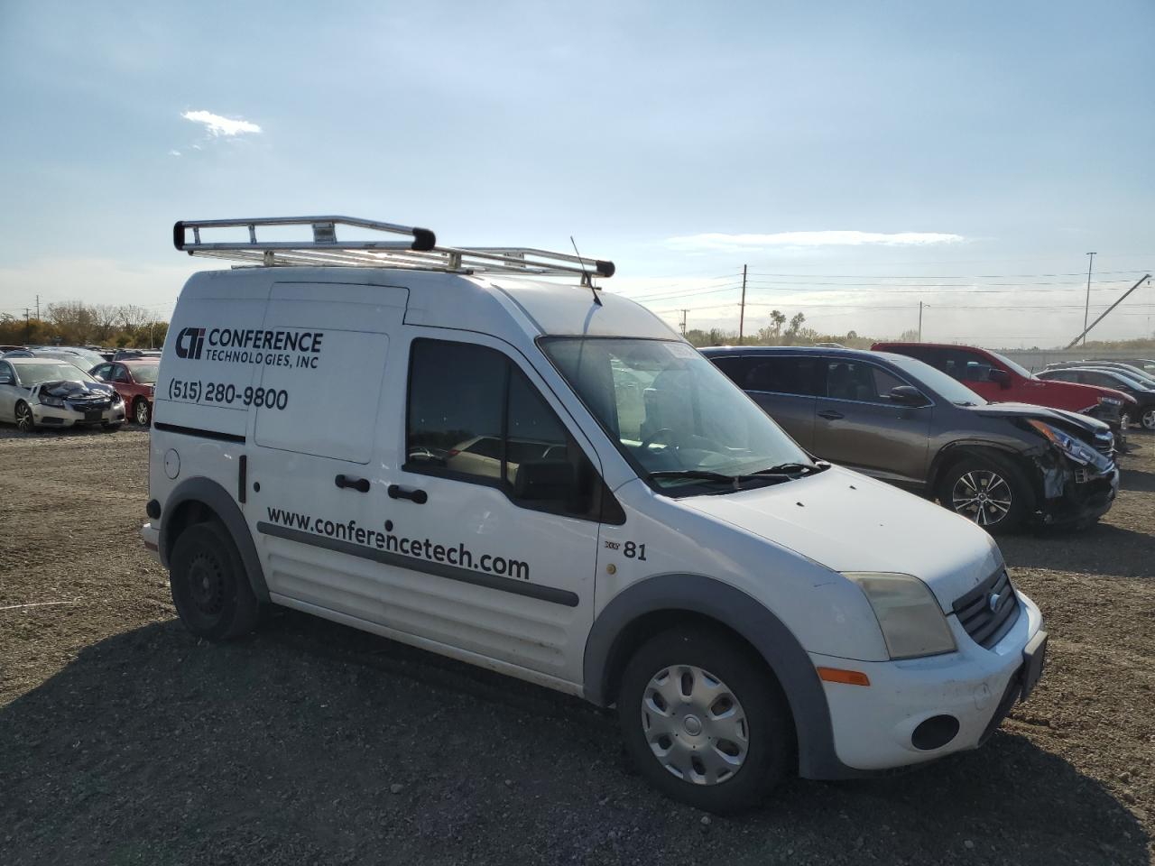 2013 Ford Transit VIN NM0LS7BN7DT159804 Copart auction photo, minor dent/scratches damage thumbnail 4