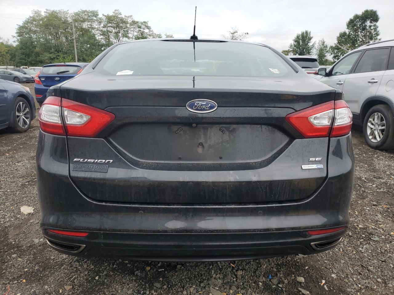 2015 Ford Fusion VIN 3FA6P0T9XFR308551 Copart auction photo, water/flood damage thumbnail 6