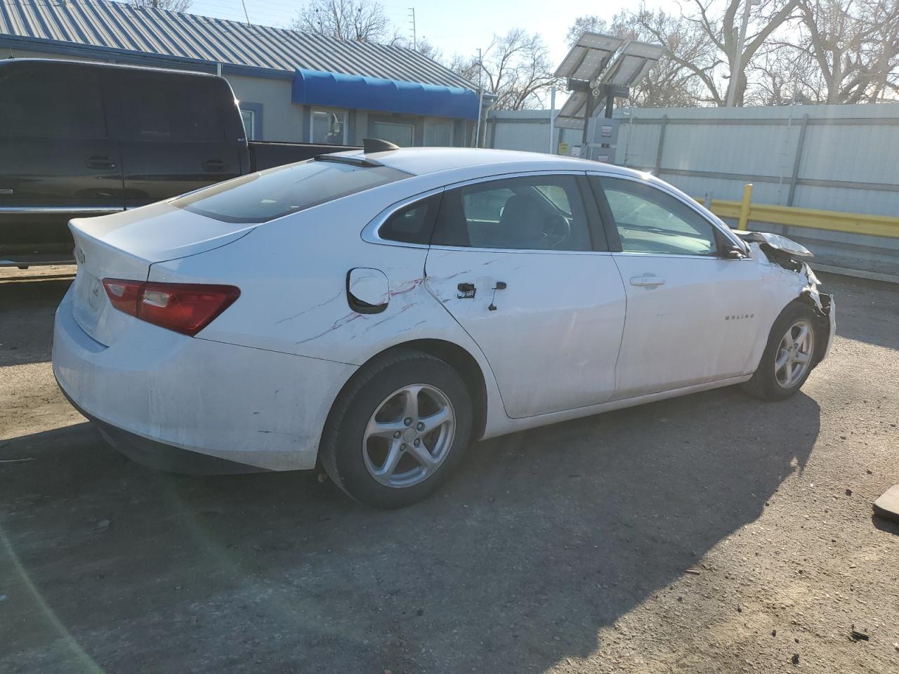 2018 Chevrolet Malibu VIN 1G1ZB5ST9JF218015 Copart auction photo, all over damage thumbnail 3