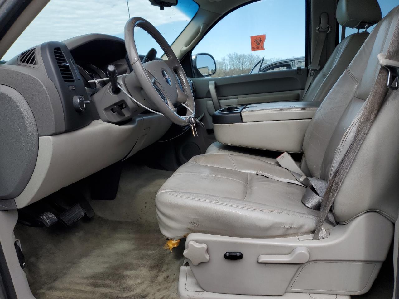 2011 GMC Sierra VIN 3GTP1VE00BG194030 Copart auction photo, front end damage thumbnail 7