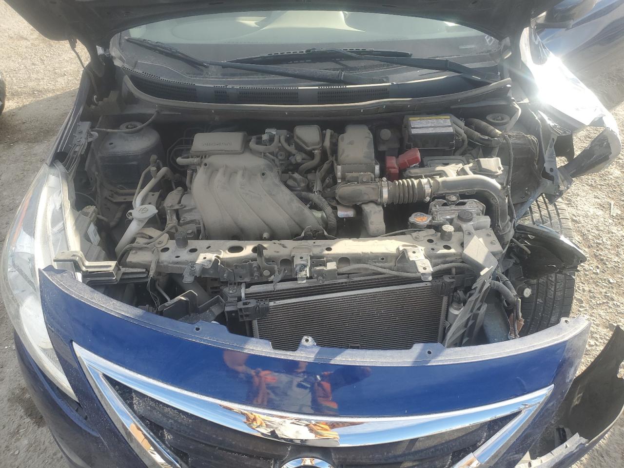 2019 Nissan Versa VIN 3N1CN7AP6KL879371 Copart auction photo, front end damage thumbnail 11