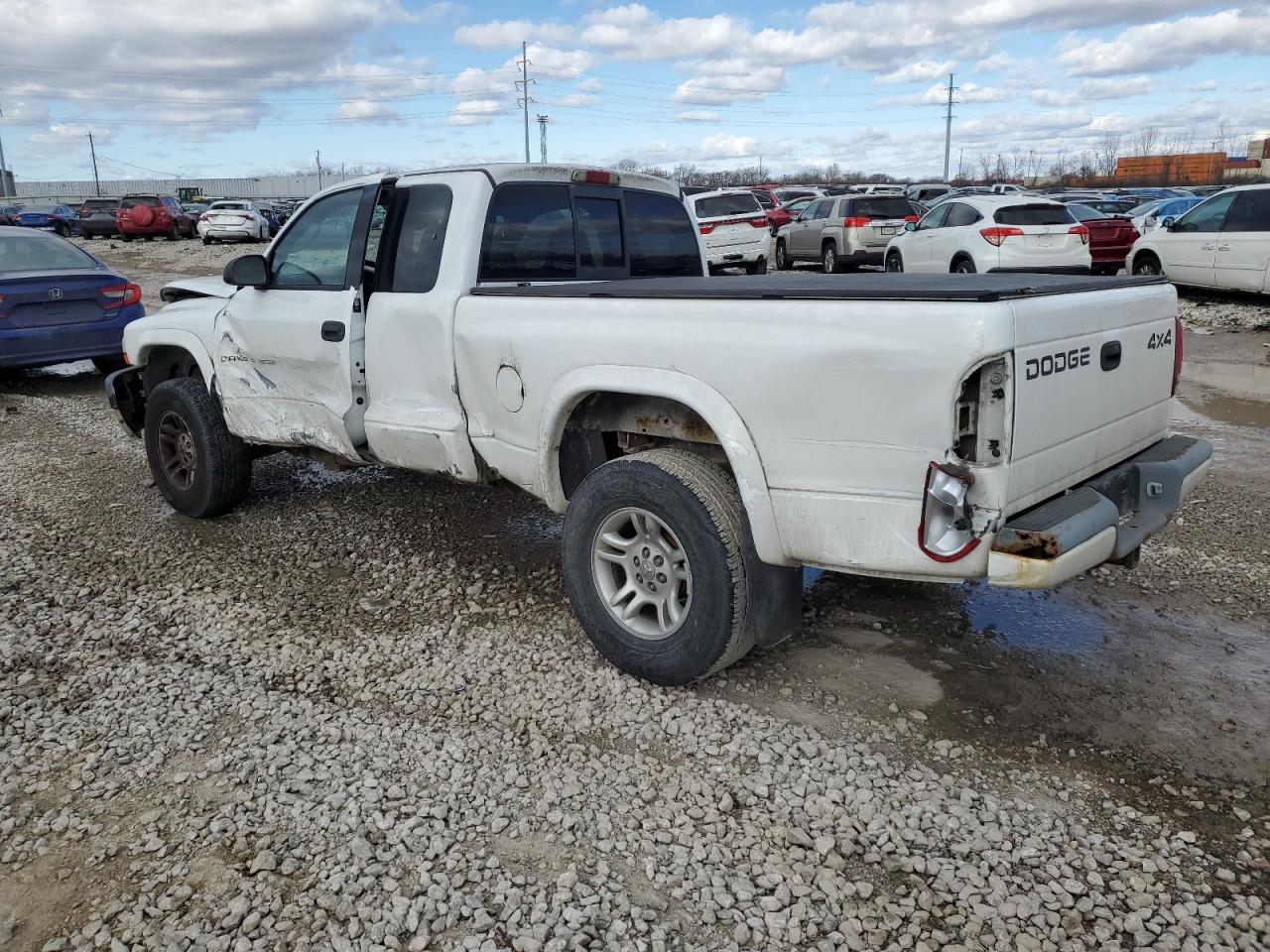 2002 Dodge Dakota VIN 1B7GG32N02S520775 Copart auction photo, front end / side damage thumbnail 2