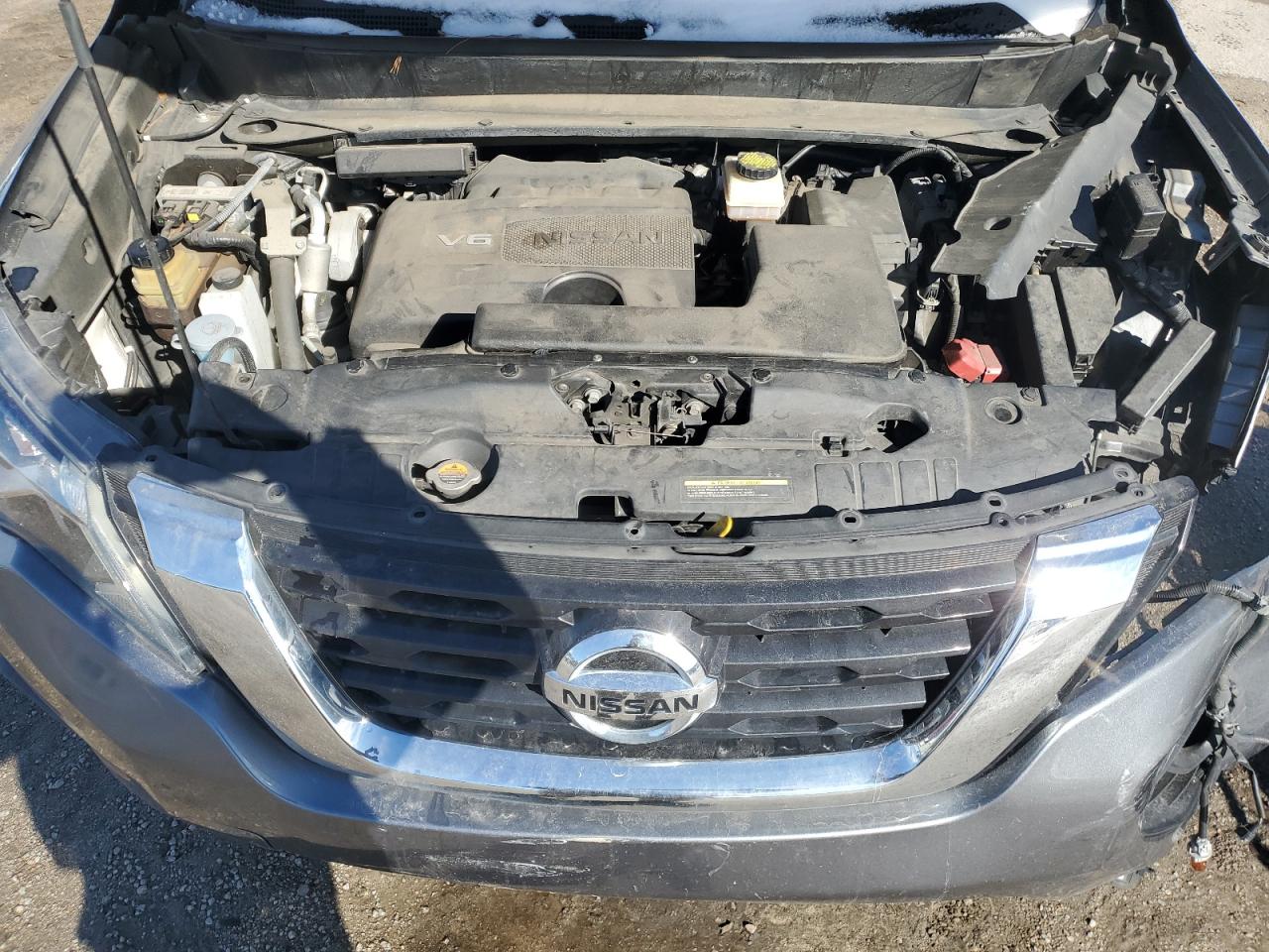 2020 Nissan Pathfinder VIN 5N1DR2CN2LC579288 Copart auction photo, front end damage thumbnail 12