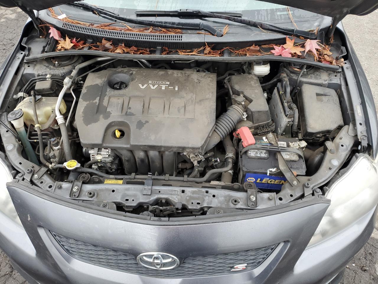 2010 Toyota Corolla VIN 1NXBU4EE6AZ261650 Copart auction photo, side damage thumbnail 11
