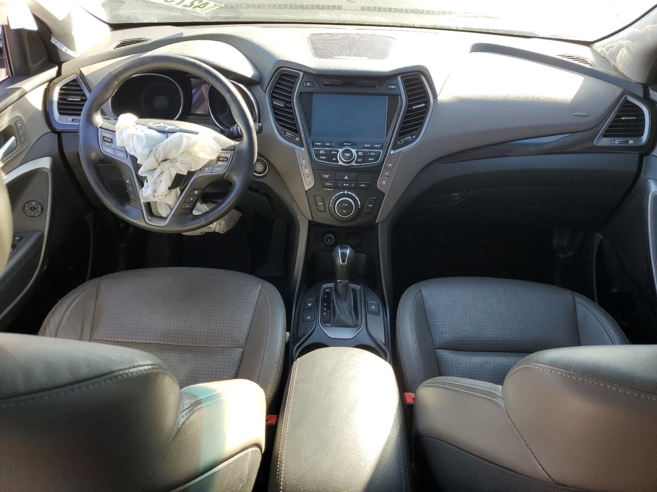 2014 Hyundai Santa Fe VIN KM8SR4HF4EU083510 Copart auction photo, front end / minor dent/scratches damage thumbnail 8