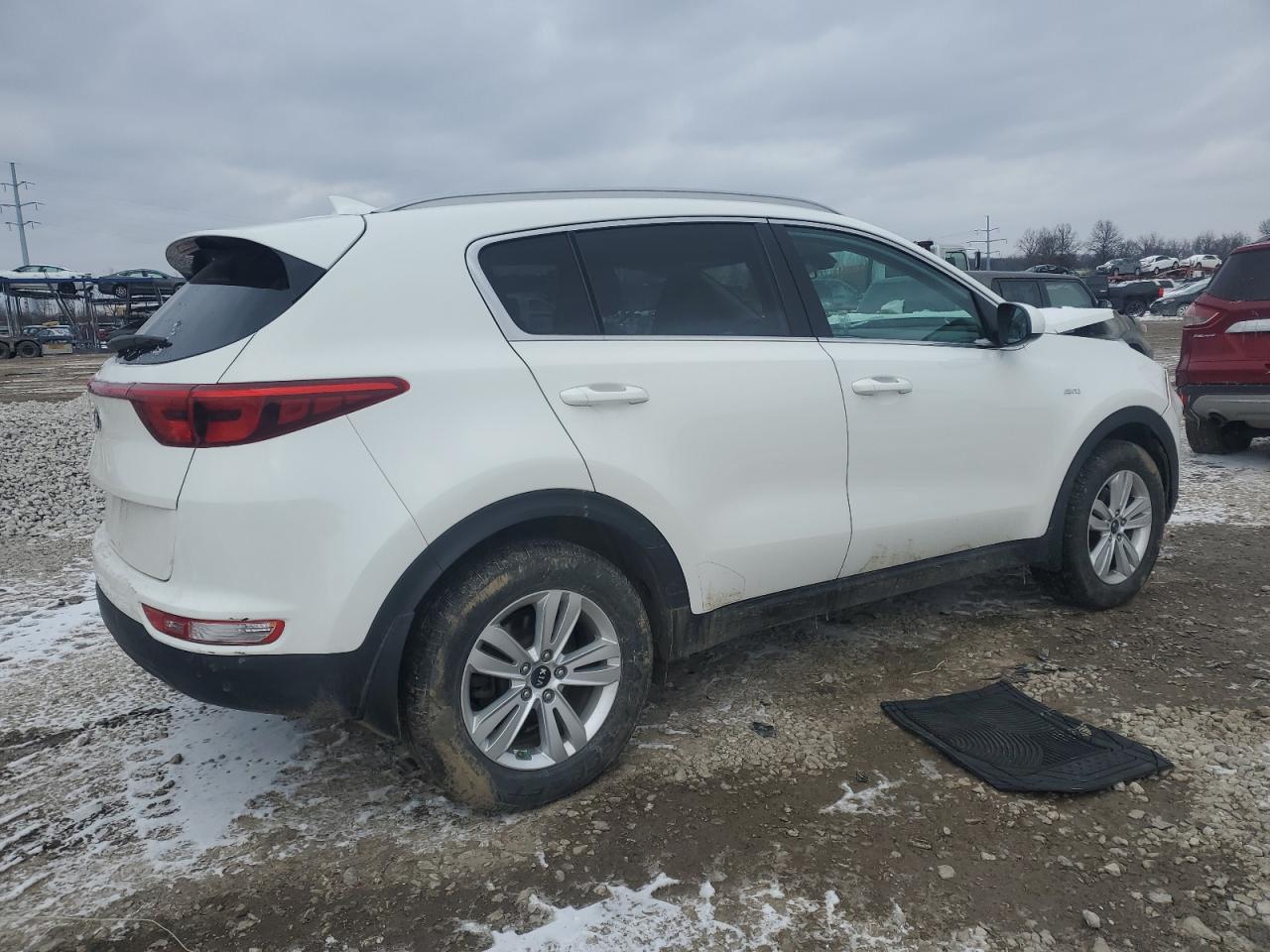 2019 KIA Sportage VIN KNDPMCACXK7614951 Copart auction photo, front end damage thumbnail 3