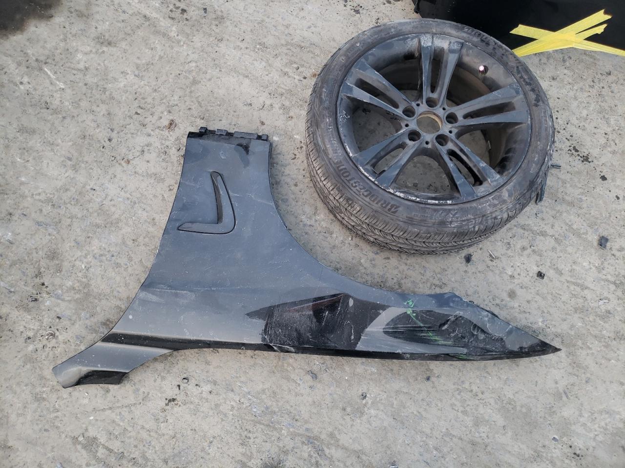 2018 BMW 4er VIN WBA4J3C57JBG91296 Copart auction photo, front end / side damage thumbnail 12