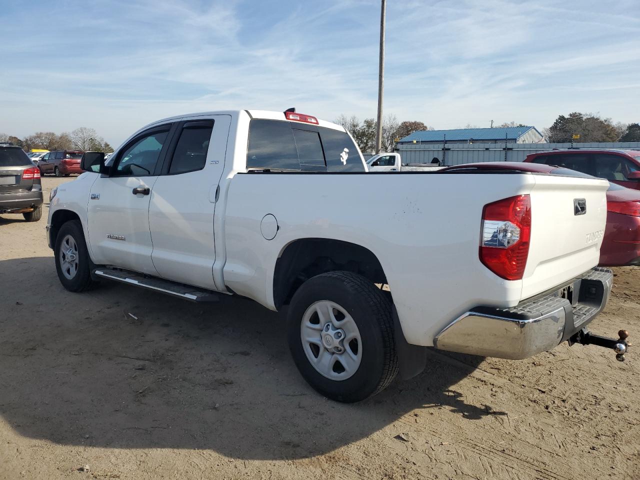 2020 Toyota Tundra VIN 5TFRY5F17LX262445 Copart auction photo, side / front end damage thumbnail 2