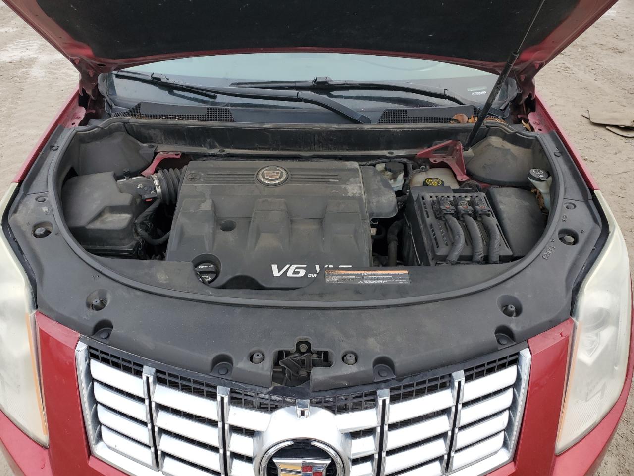 2016 Cadillac SRX VIN 3GYFNCE37GS552396 Copart auction photo, rear end / undercarriage damage thumbnail 13