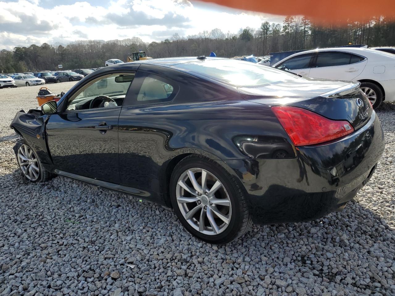 2012 Infiniti G VIN JN1CV6EL8CM472886 Copart auction photo, front end damage thumbnail 2