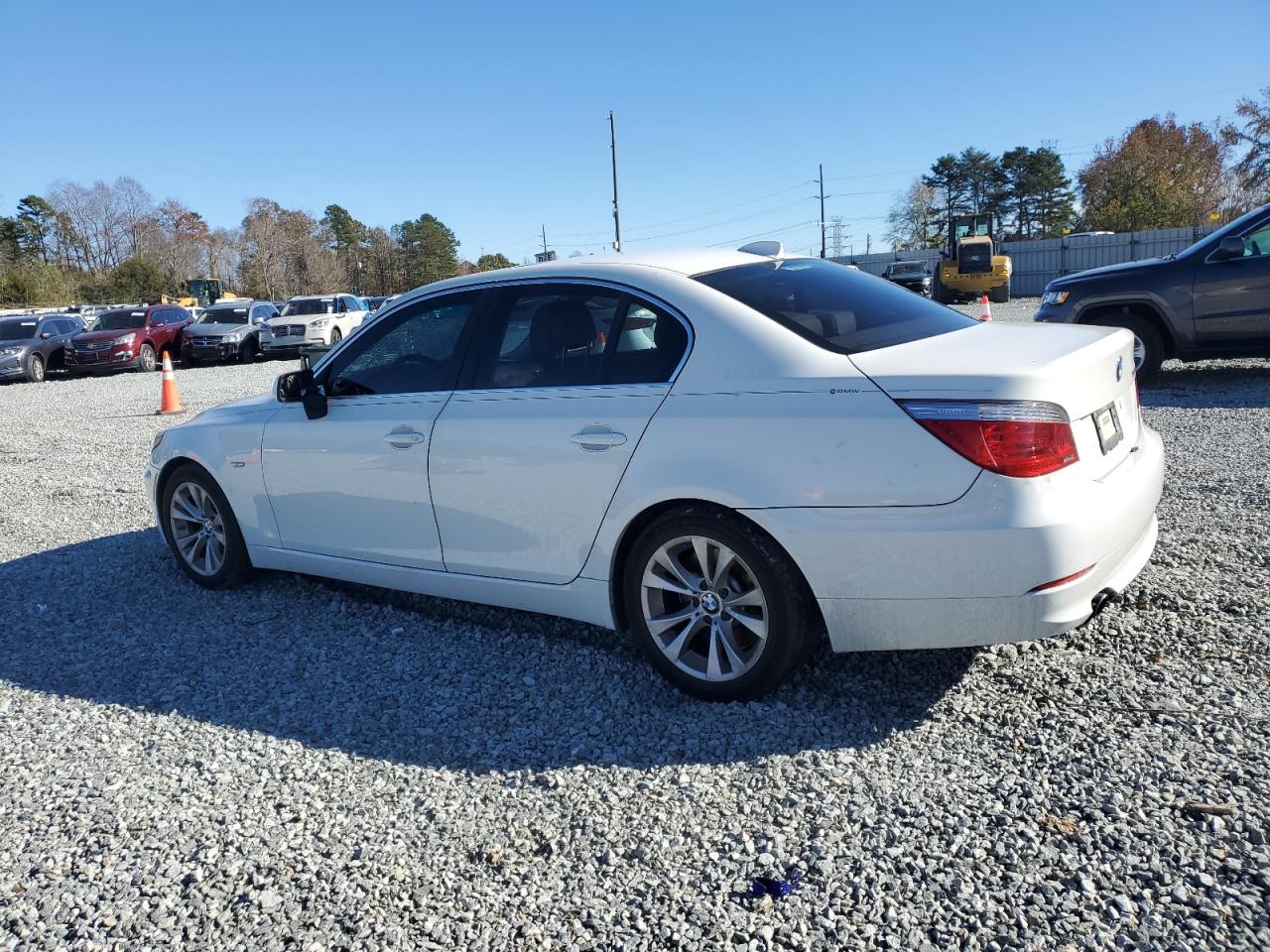 2009 BMW 5er VIN WBANW13569C160538 Copart auction photo, front end damage thumbnail 2