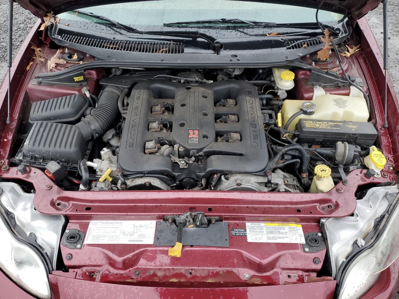 2000 Chrysler Concorde VIN 2C3HD36J7YH122553 Copart auction photo, front end damage thumbnail 12