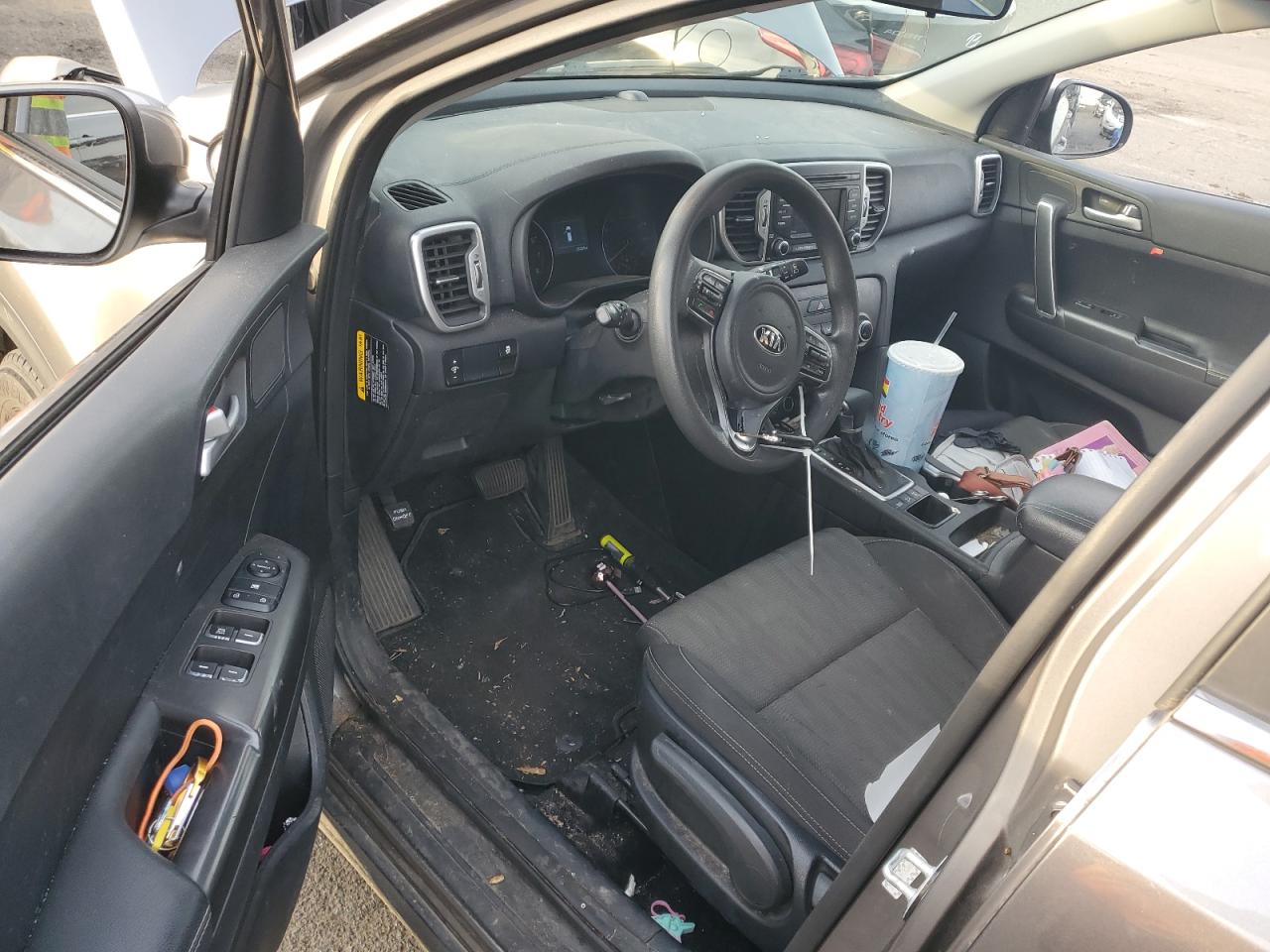 2017 KIA Sportage VIN KNDPMCAC6H7156852 Copart auction photo, biohazard/chemical / all over damage thumbnail 8