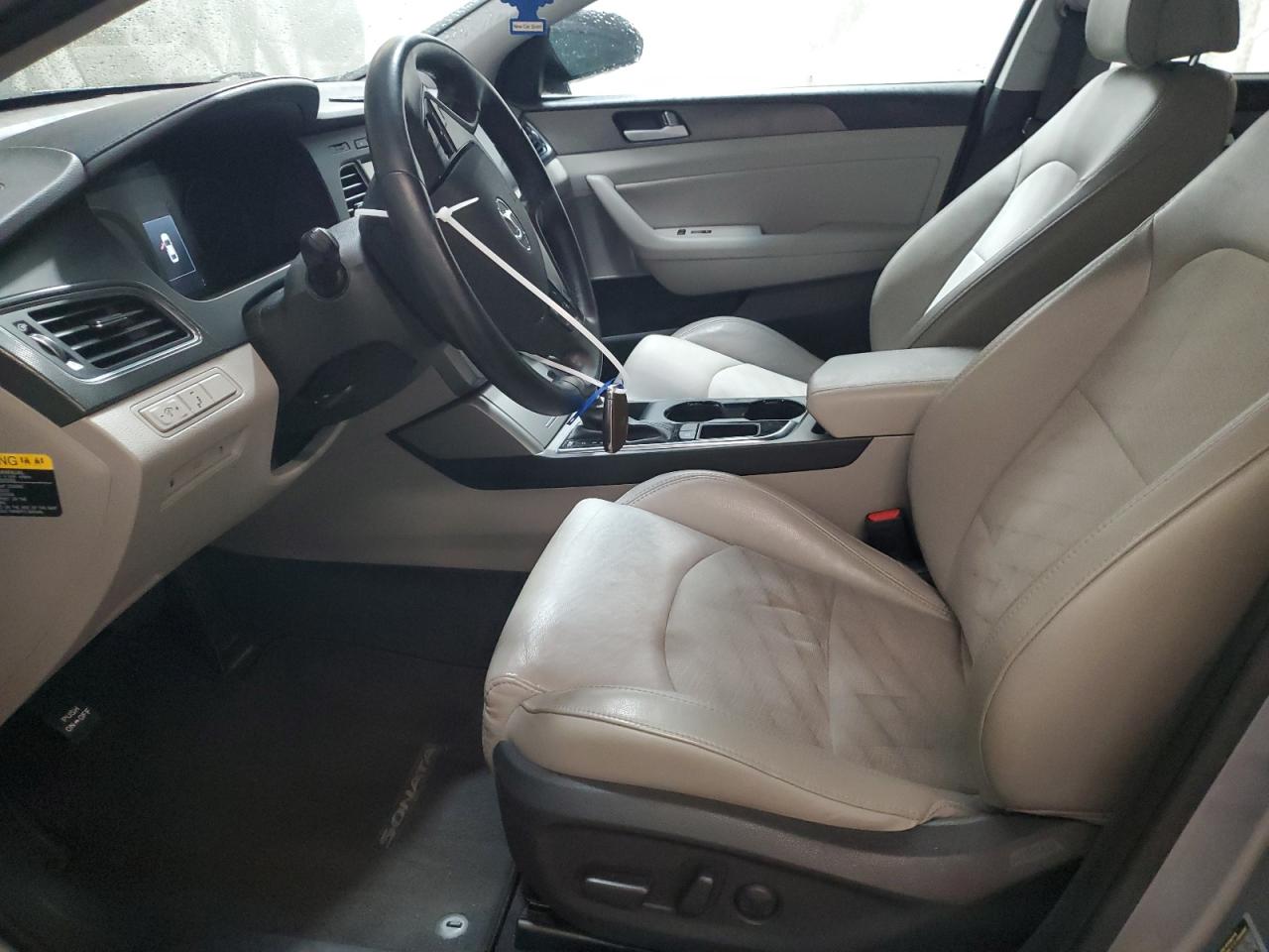 2015 Hyundai Sonata VIN 5NPE34AF3FH114013 Copart auction photo, front end / side damage thumbnail 7