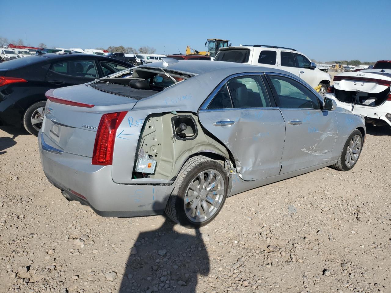2018 Cadillac ATS VIN 1G6AB5RX8J0117681 Copart auction photo, all over damage thumbnail 3