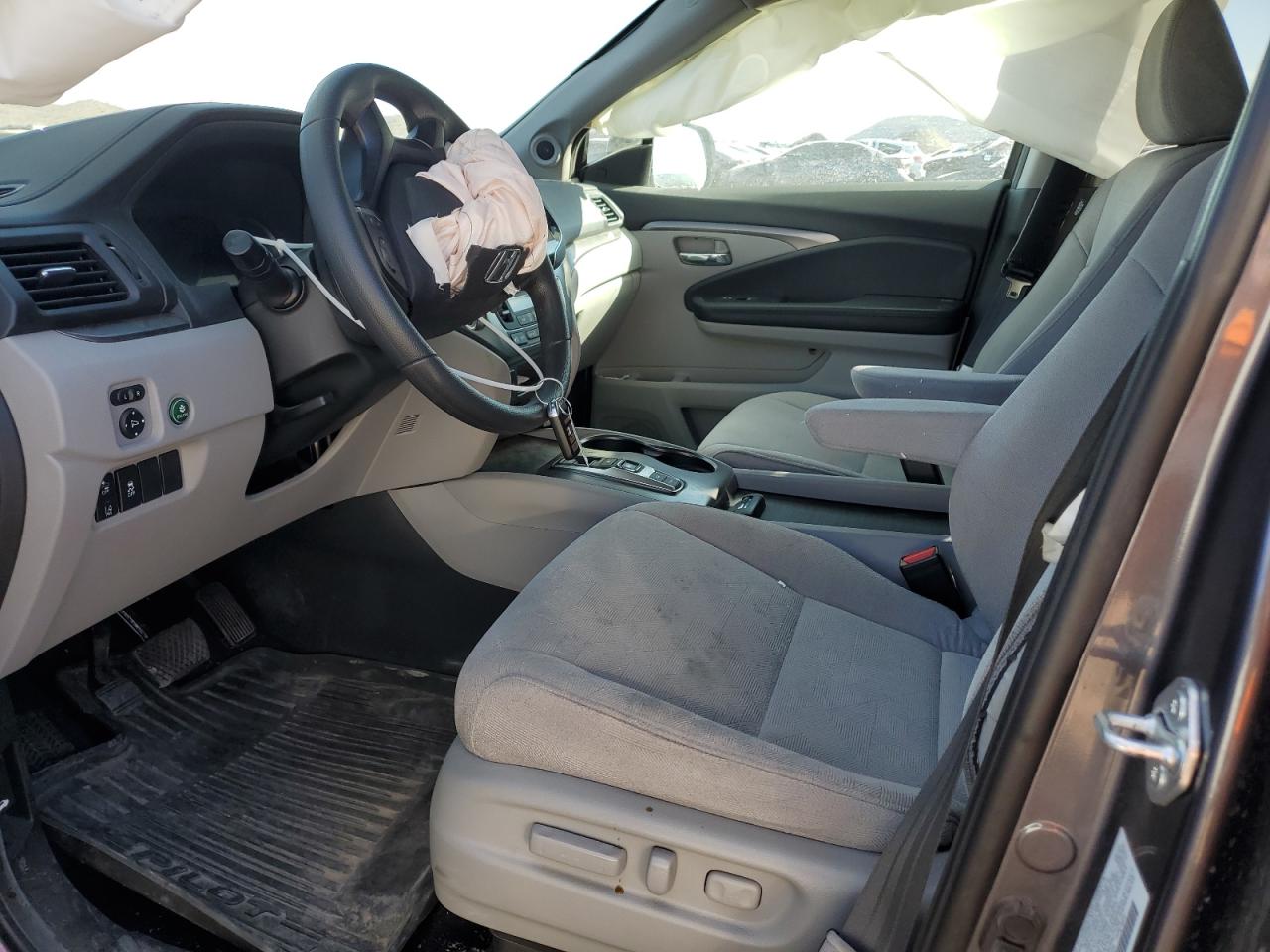 2021 Honda Pilot VIN 5FNYF6H31MB095226 Copart auction photo, side / front end damage thumbnail 7