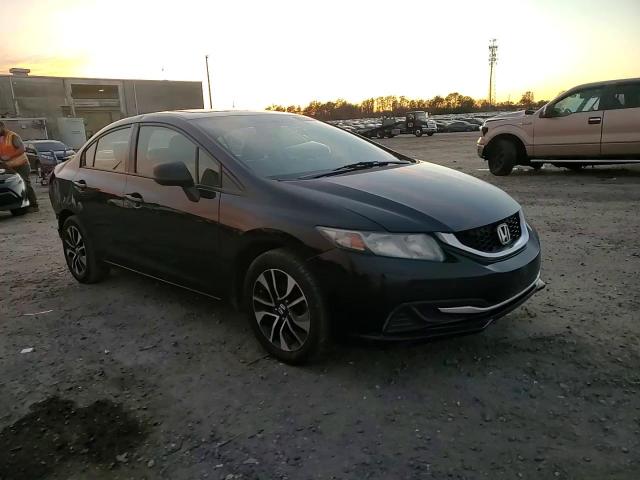 2013 Honda Civic VIN 19XFB2F8XDE203715 Copart auction photo, rear end / minor dent/scratches damage thumbnail 10