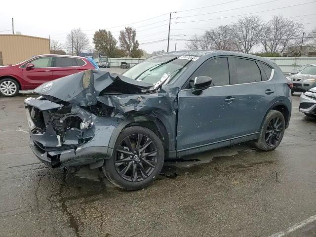 2021 Mazda CX-5 VIN JM3KFBCM2M0484767 Copart auction photo, front end / undercarriage damage thumbnail 11