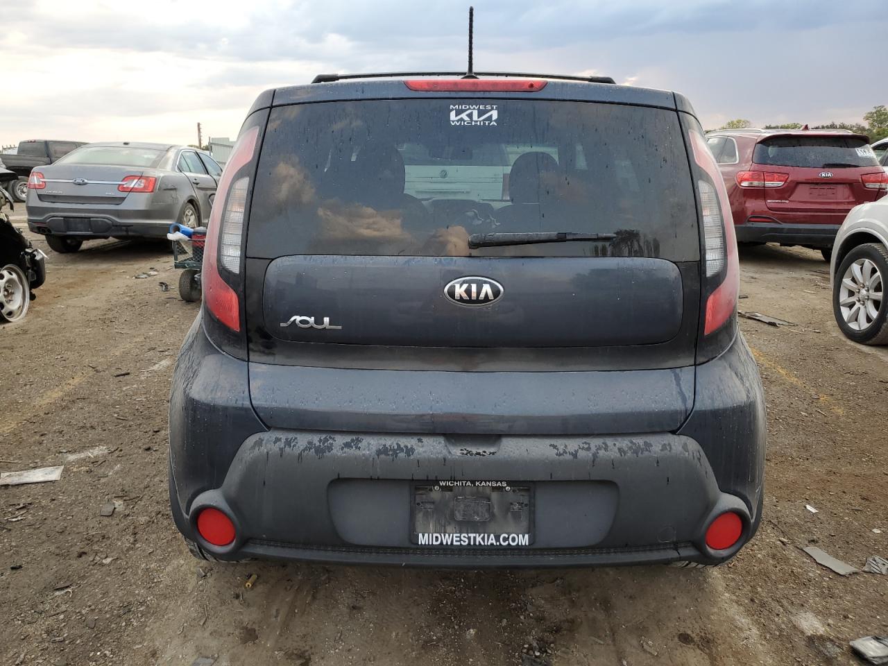 2015 KIA Soul VIN KNDJP3A53F7186516 Copart auction photo, front end damage thumbnail 6