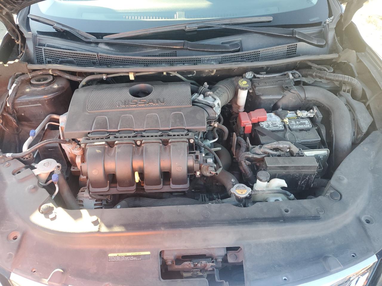 2015 Nissan Sentra VIN 3N1AB7AP1FY369115 Copart auction photo, vandalism damage thumbnail 11
