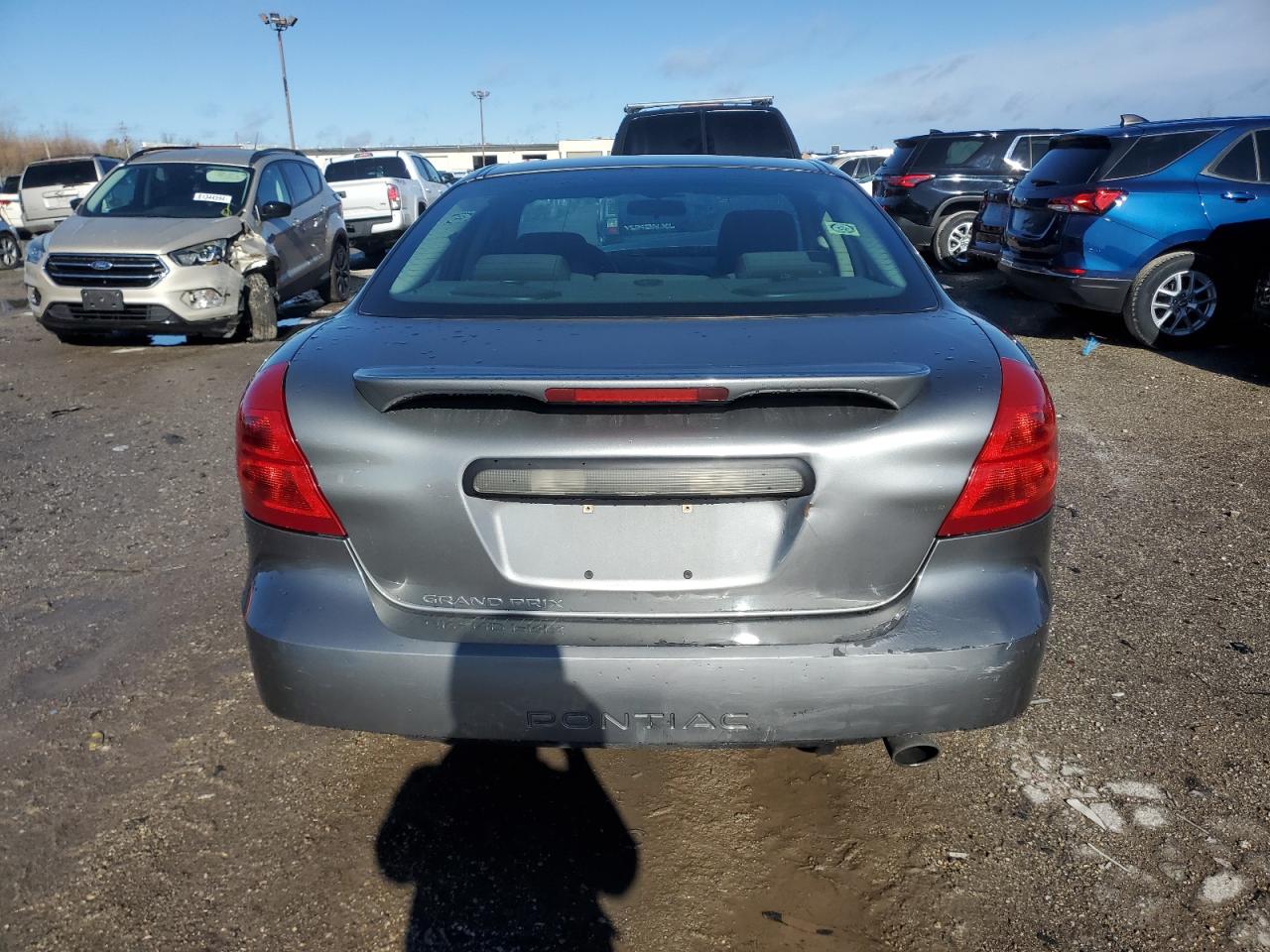 2008 Pontiac Grand Prix VIN 2G2WP552881182404 Copart auction photo, front end / mechanical damage thumbnail 6