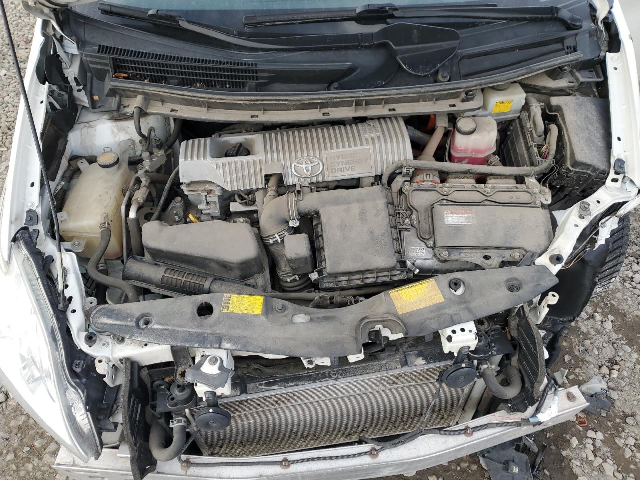 2013 Toyota Prius VIN JTDKN3DU8D5575187 Copart auction photo, front end damage thumbnail 12