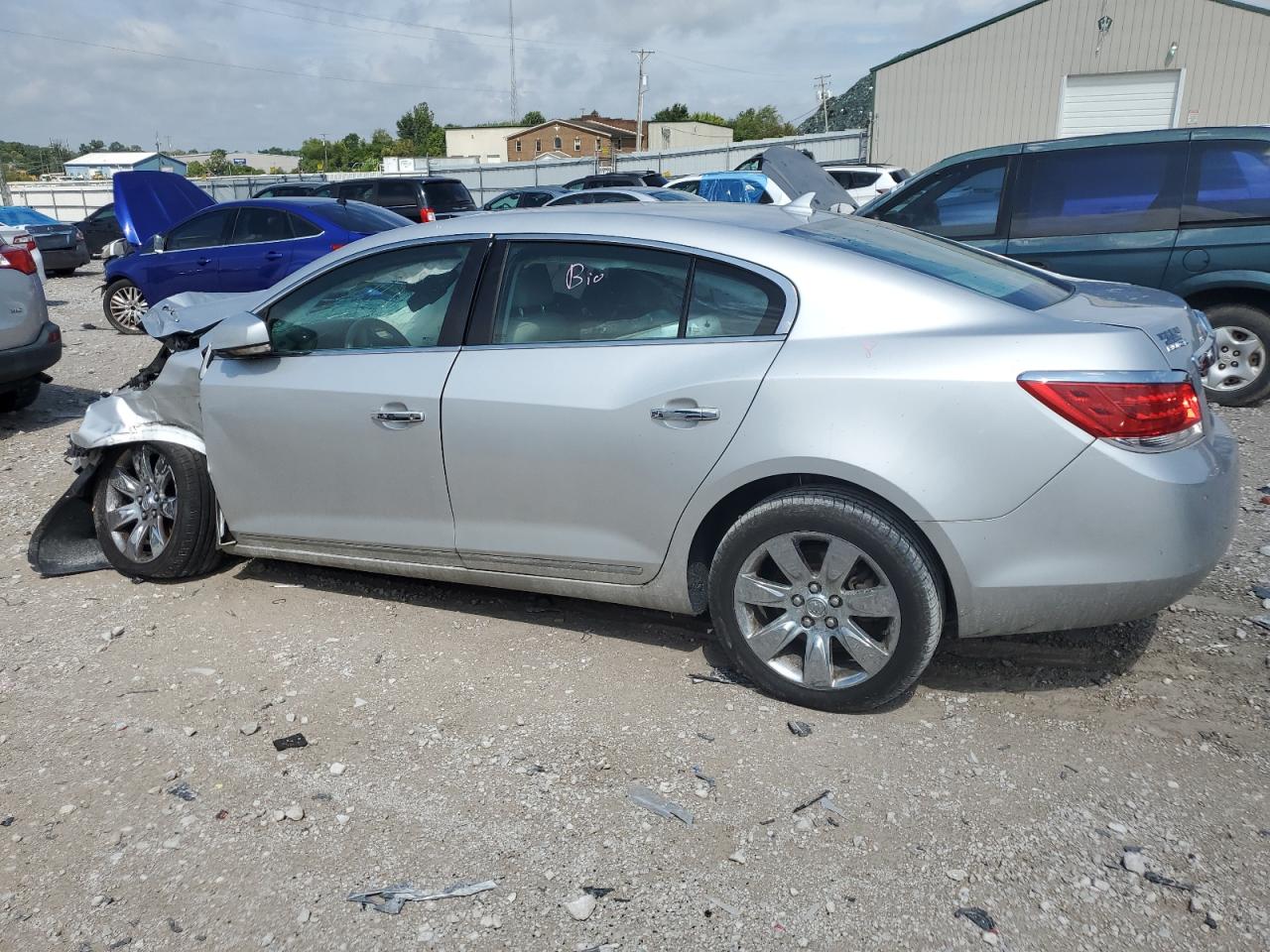 2011 Buick LaCrosse VIN 1G4GC5ED0BF158557 Copart auction photo, front end / rear end damage thumbnail 2