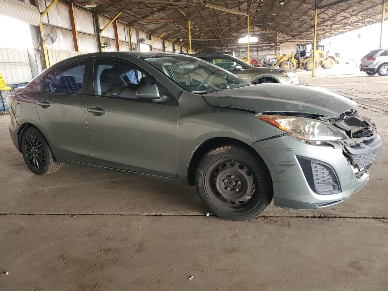2011 Mazda 3 VIN JM1BL1UF2B1467809 Copart auction photo, all over damage thumbnail 4