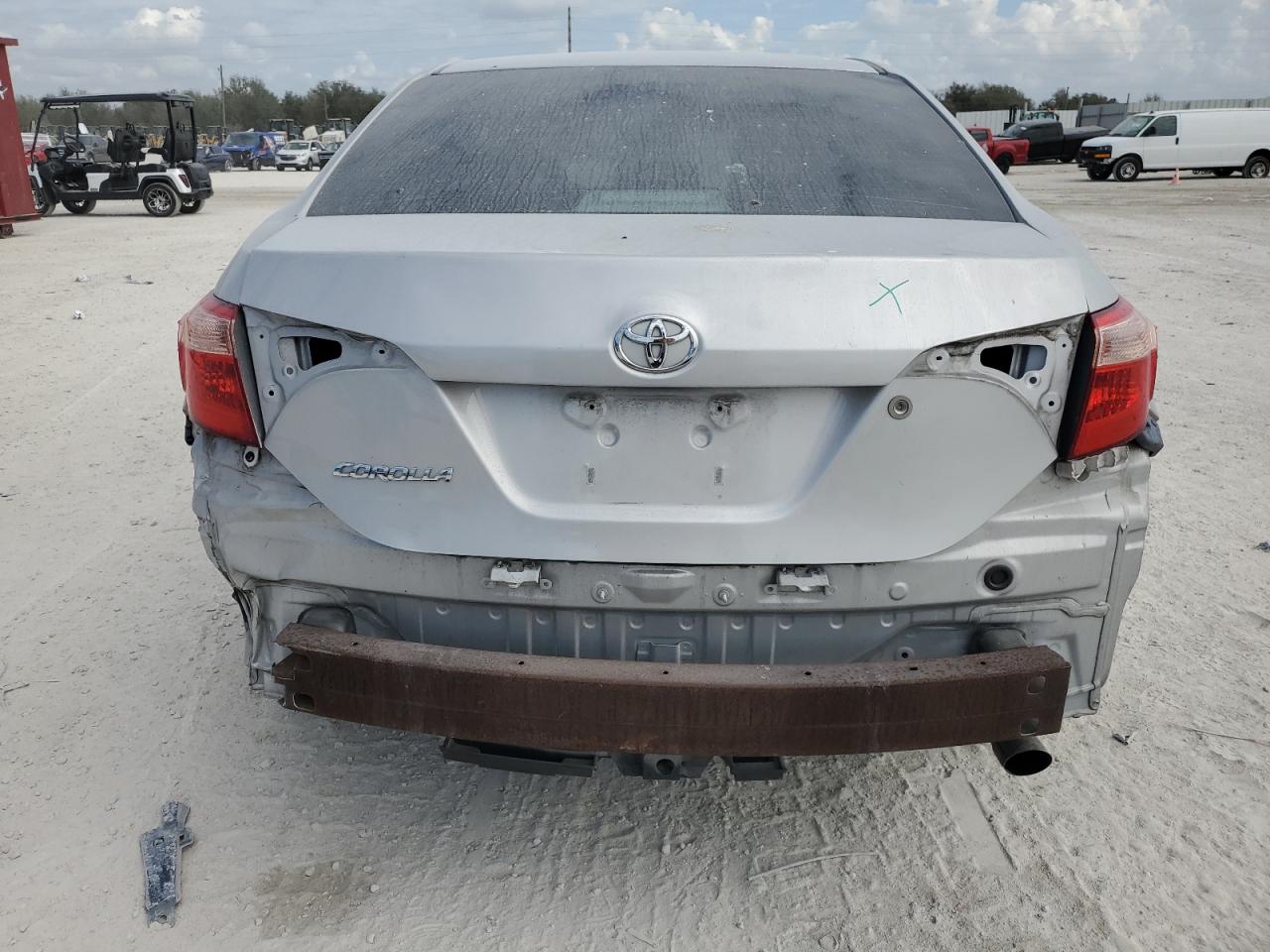 2017 Toyota Corolla VIN 2T1BURHEXHC782357 Copart auction photo, all over / rear end damage thumbnail 6