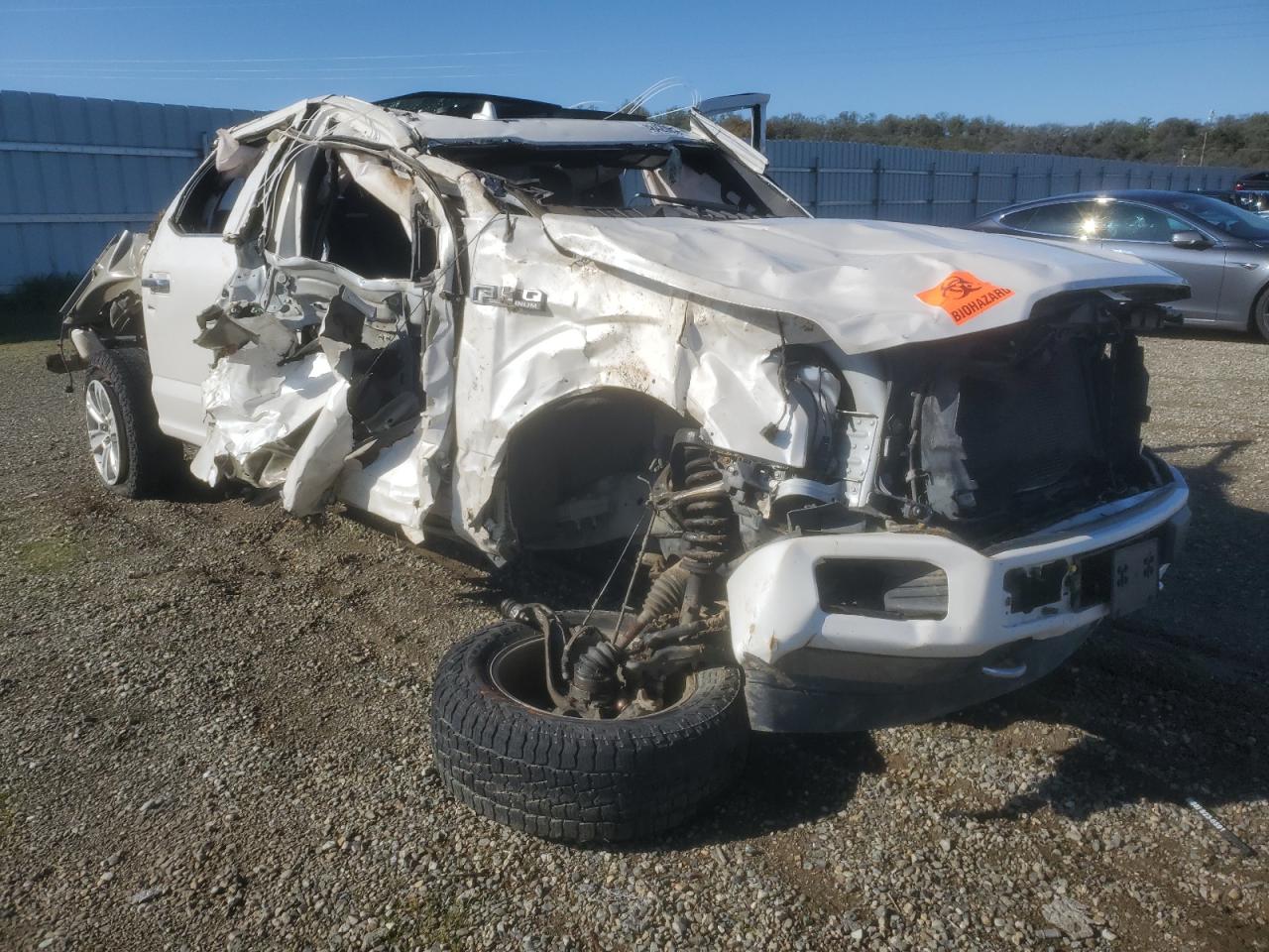 2018 Ford F-150 VIN 1FTEW1EG9JFD30234 Copart auction photo, rollover damage thumbnail 4