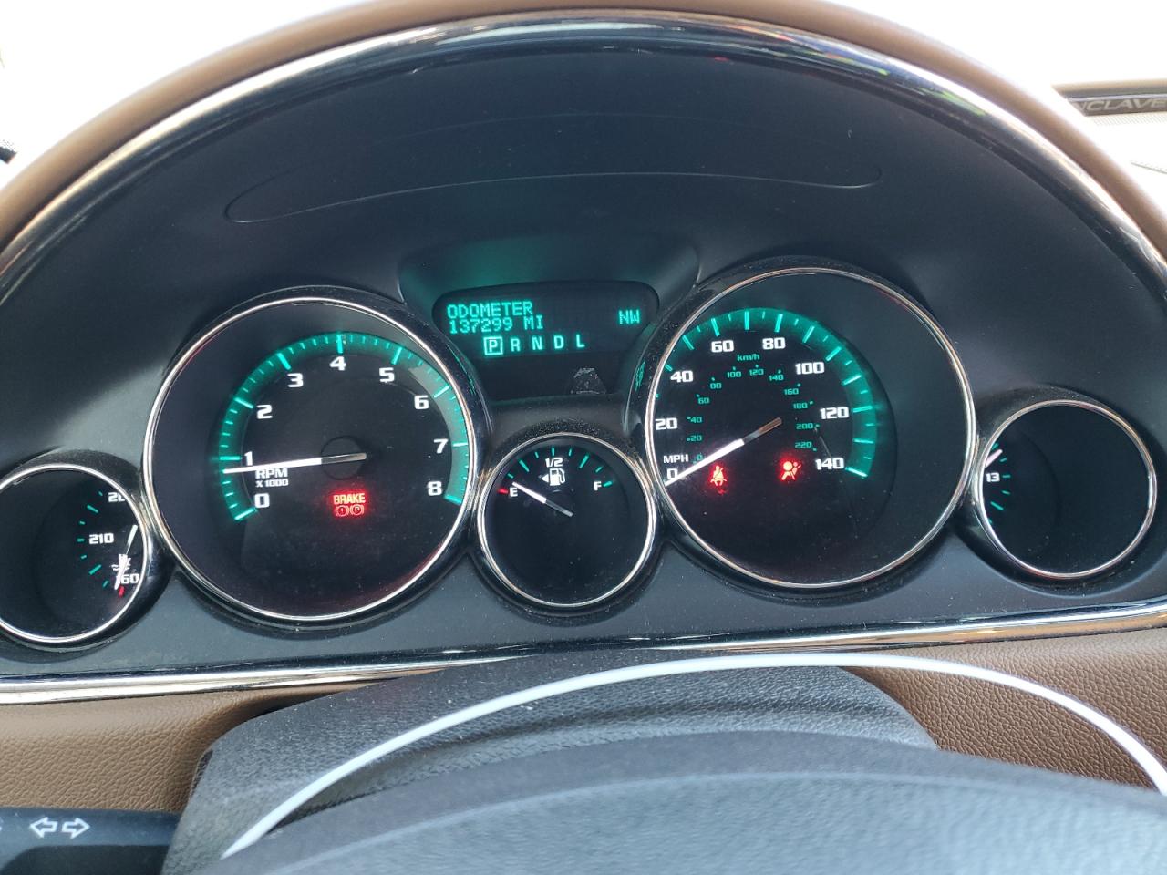 2014 Buick Enclave VIN 5GAKRBKD4EJ153803 Copart auction photo, all over damage thumbnail 9