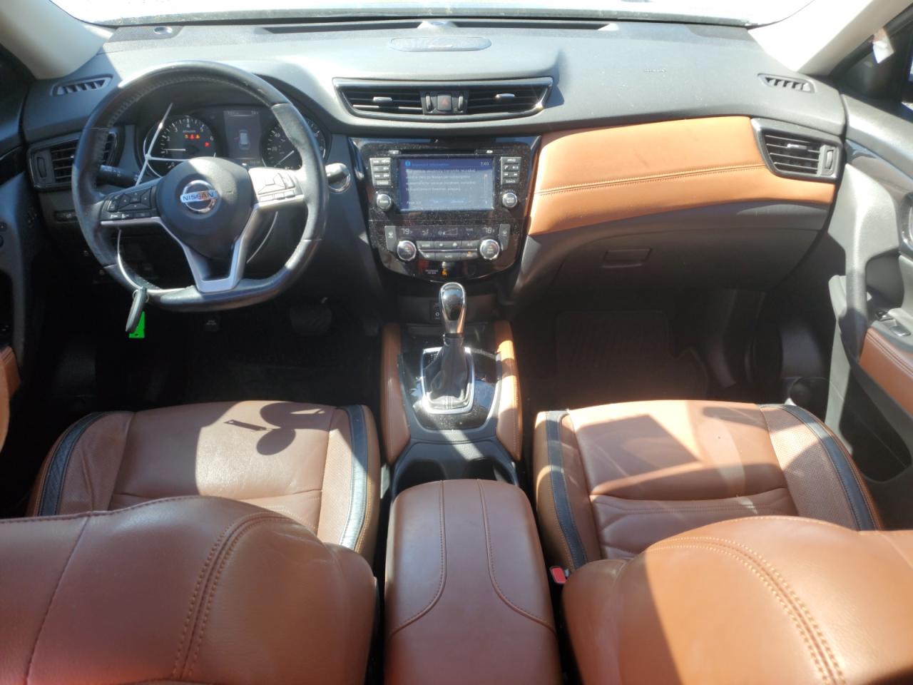 2017 Nissan Rogue VIN JN8AT2MT3HW152623 Copart auction photo, side damage thumbnail 8