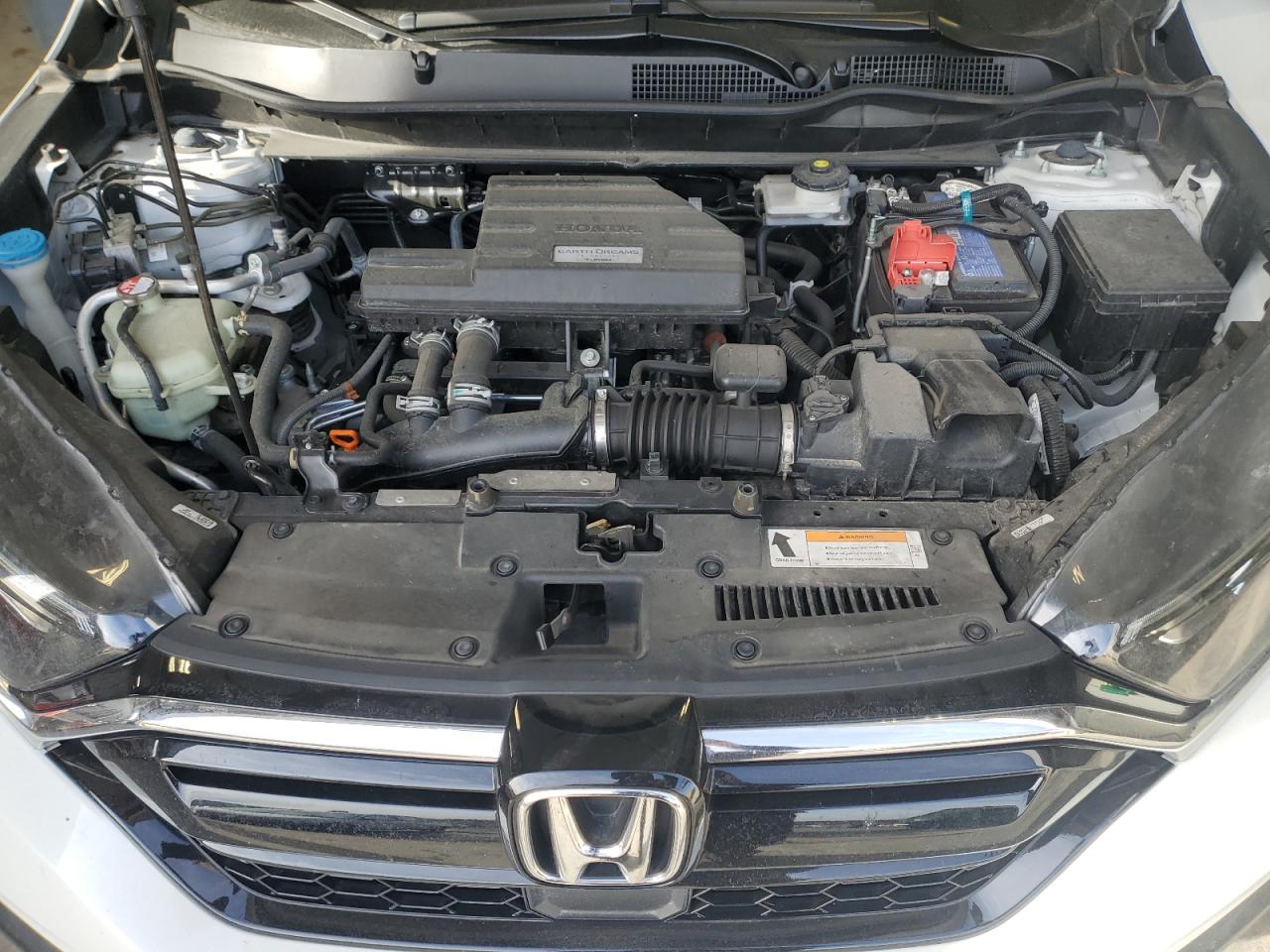 2021 Honda CR-V VIN 5J6RW2H50ML015033 Copart auction photo, rear end / side damage thumbnail 12