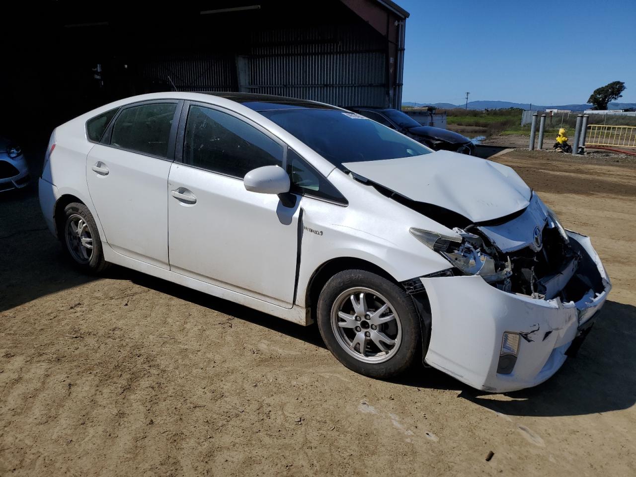 2010 Toyota Prius VIN JTDKN3DU8A0082019 Copart auction photo, front end / rear end damage thumbnail 4