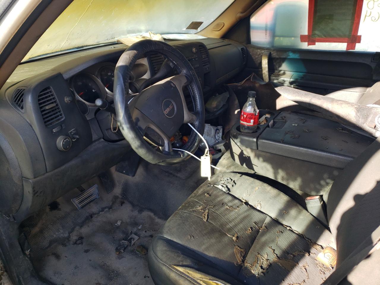 2012 GMC Sierra VIN 1GD313CG9CF140632 Copart auction photo, burn / burn - interior damage thumbnail 8