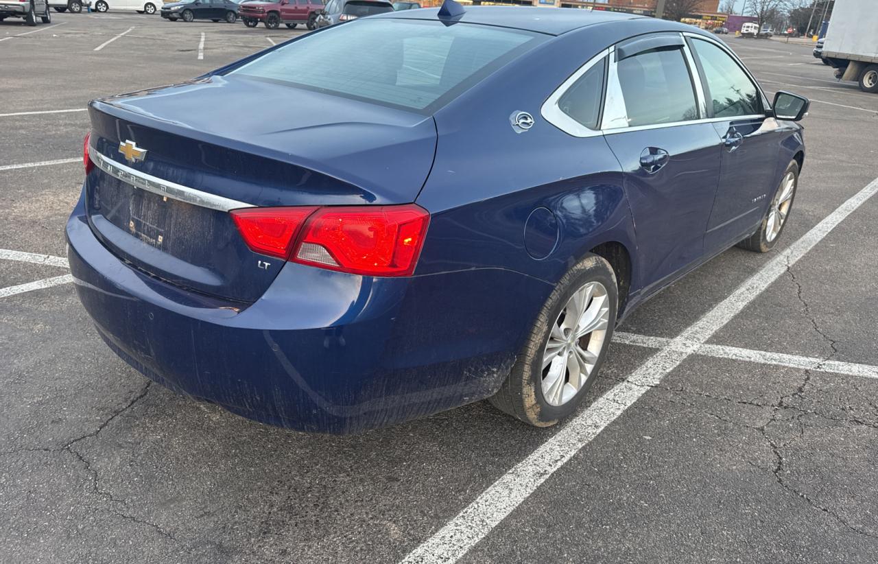 2014 Chevrolet Impala VIN 1G1115SL0EU106253 Copart auction photo, rear end / front end damage thumbnail 4