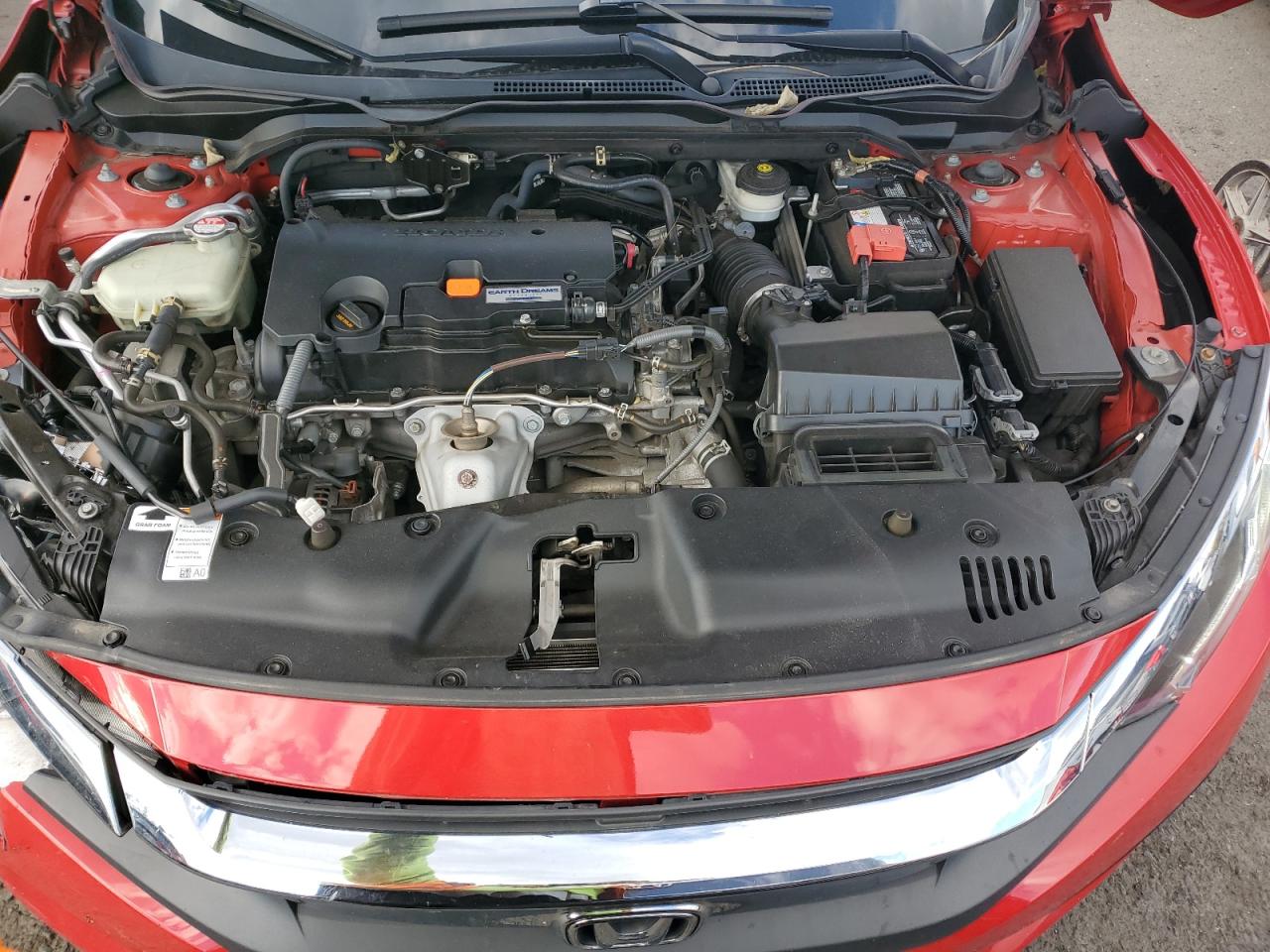 2018 Honda Civic VIN 2HGFC2F74JH530701 Copart auction photo, front end / minor dent/scratches damage thumbnail 11