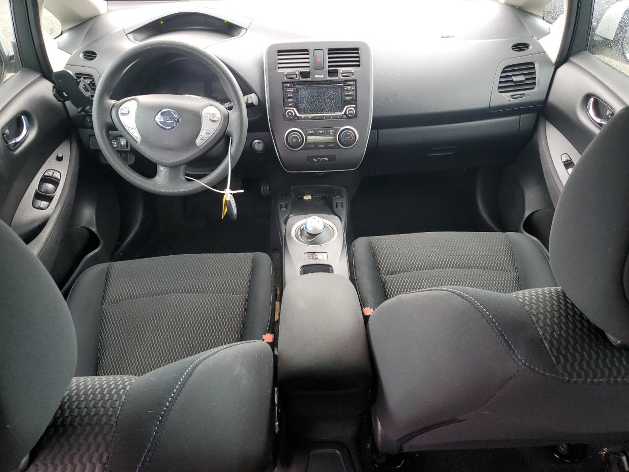 2017 Nissan Leaf VIN 1N4BZ0CPXHC307327 Copart auction photo, vandalism damage thumbnail 8